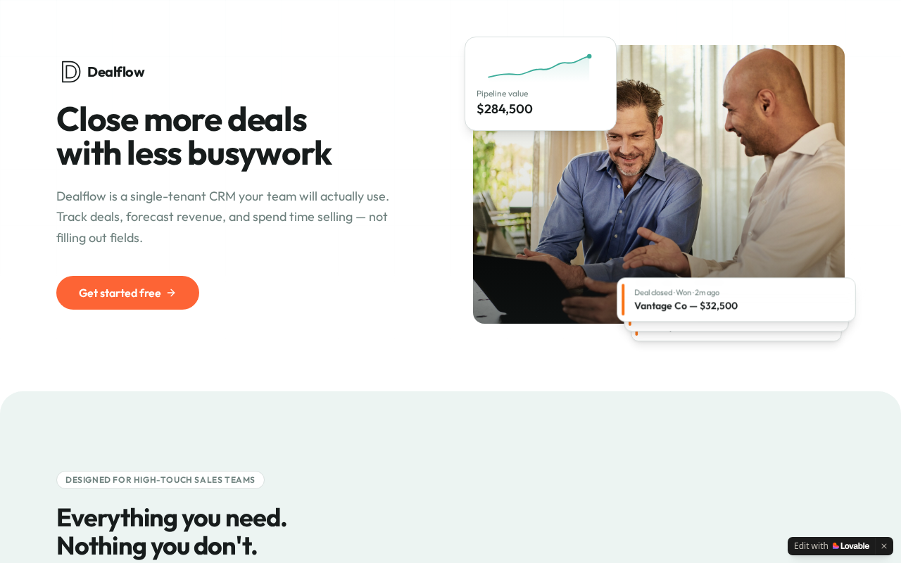 Sales Pipeline CRM